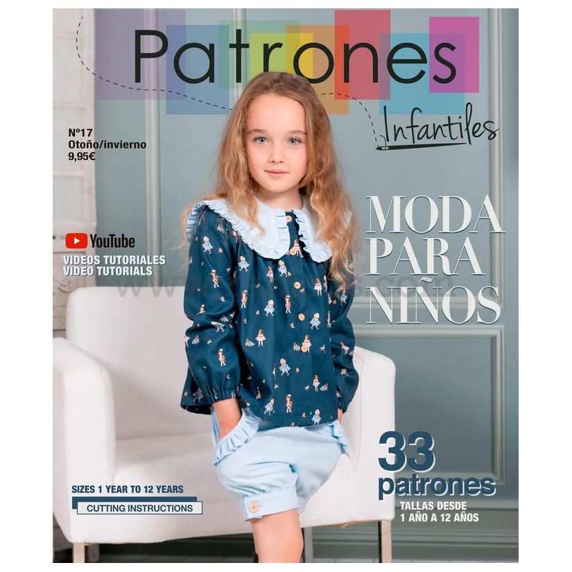 Revista patrones infantiles nº10 - Rosas Crafts