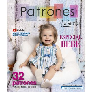 REVISTA PATRONES INFANTILES Nº23 ESPECIAL BEBÉS 2023
