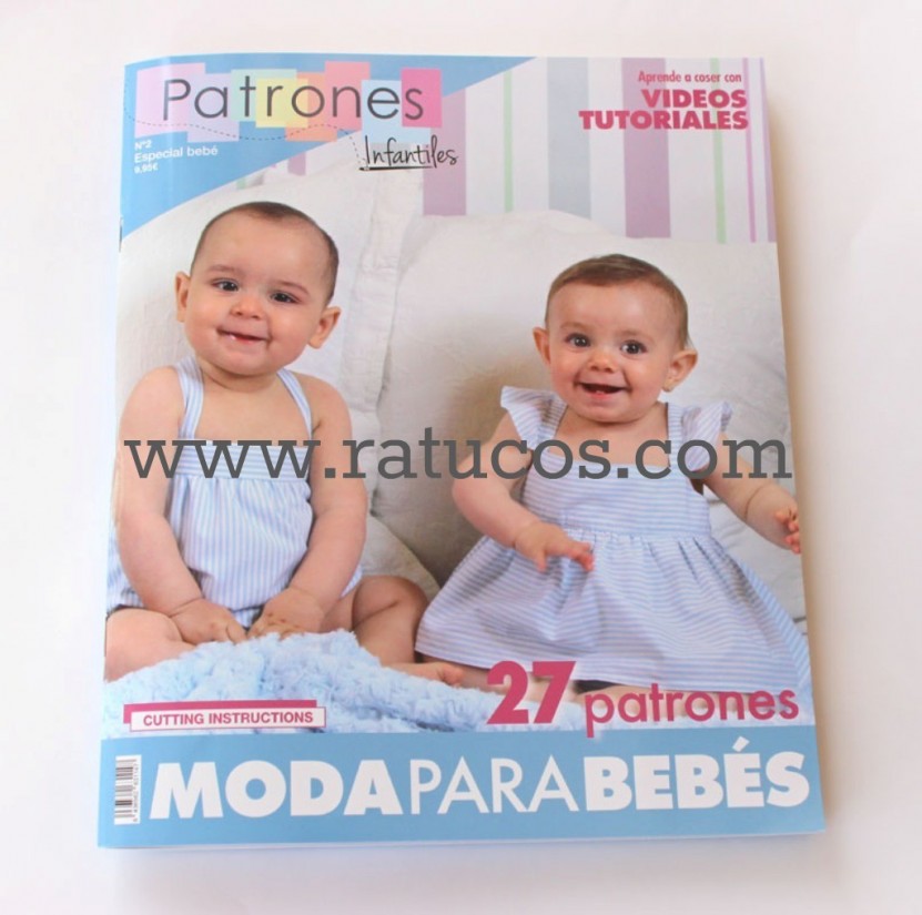 Revista PATRONES INFANTILES, Nº2, especial bebé