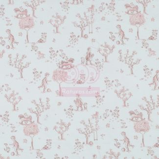 TOILE DE JOUY ROSA