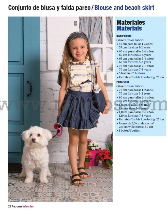 Revista Patrones Infantiles Nº9 . Primavera/ Verano