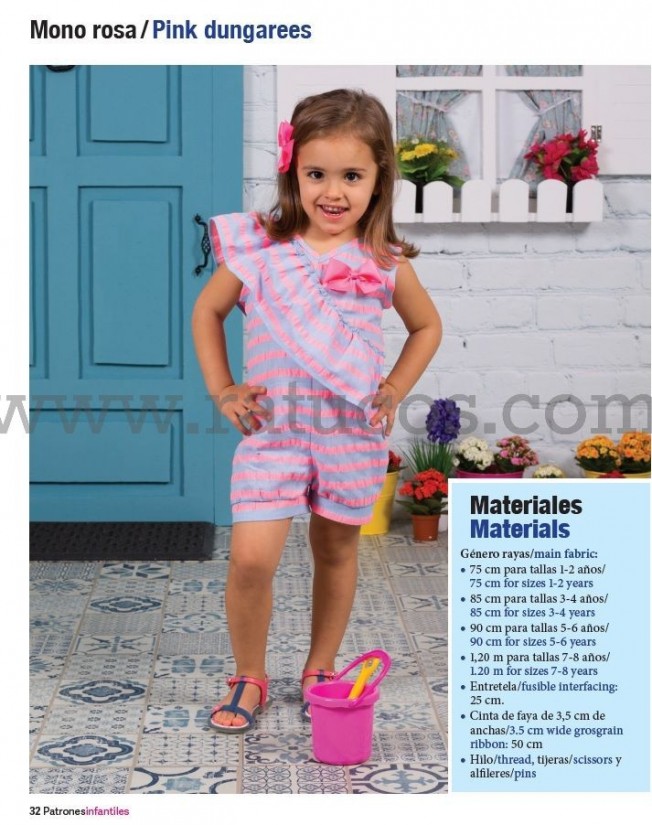 Kit Con 90 Patrones De Ropa Infantil En Pdf