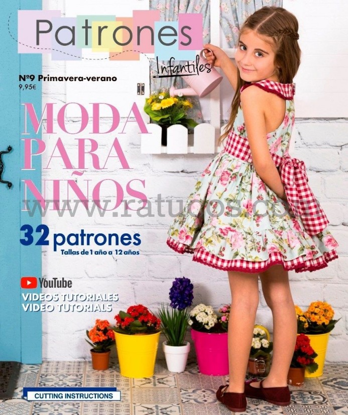 En Arrastrarse Adversario Revista Patrones Infantiles Nº9, verano 2019