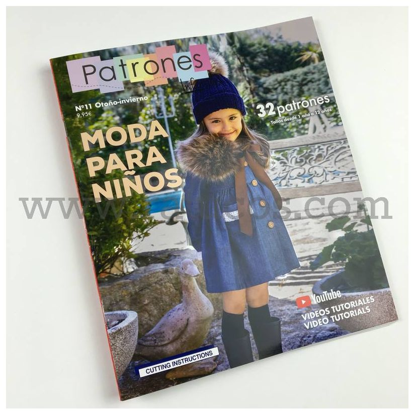 Revista Patrones Infantiles - Nº8 Otoño / Invierno - Telas Pedro