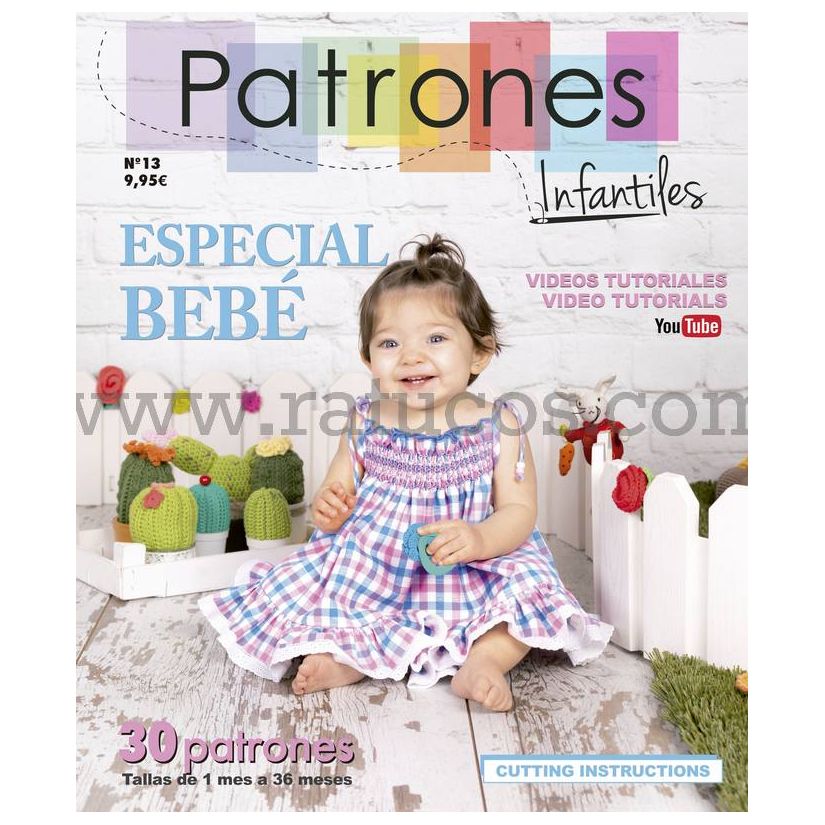 REVISTA PATRONES INFANTILES Nº13 ESPECIAL BEBES 2020